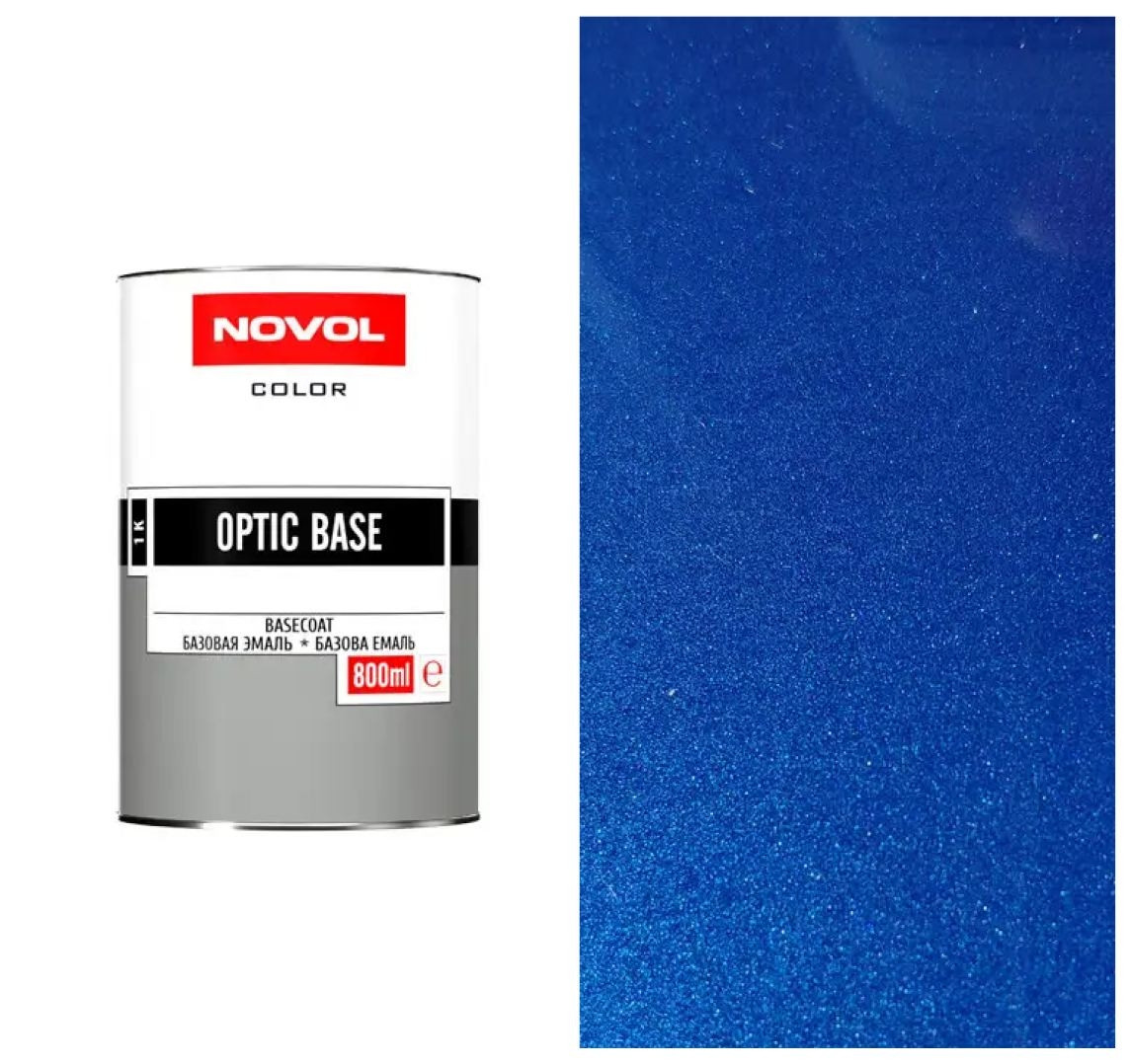 Фарба автомобільна Novol Optic Base 1л слива 478, фото 1