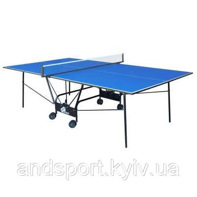 Стіл для настільного тенісу GSI-Sport Indoor Gk-4 MT-4692 синій Код MT-4692