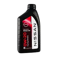 Масло NISSAN Genuine Motor Oil 0W-20 SP/GF-6 1л