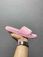 Жіночі шльопанці Nike Slides Pink рожеві найк літо резина