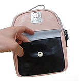 Жіночий рюкзак міський сумка з натуральної шкіри BG8854, фото 4