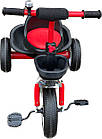 Дитячий триколісний велосипед від 1-3лет EVA колеса 10", TILLY DRIVE T-318 з кошиком, фото 4
