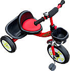 Дитячий триколісний велосипед від 1-3лет EVA колеса 10", TILLY DRIVE T-318 з кошиком, фото 5