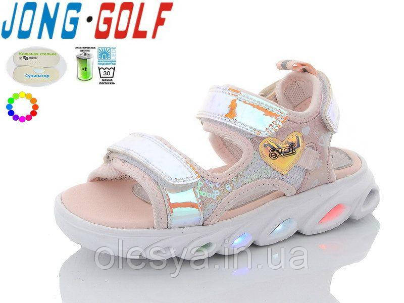 LED-босоніжки для дівчаток 20313 JongGolf Розміри 30, фото 1