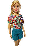 Одяг для ляльок Барбі Barbie - блузка і шорти, фото 2