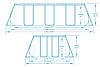 Каркасний басейн Bestway 56442 Power Steel 404x201x100 см прямокутний для всієї родини з пісочним фільтром, фото 8
