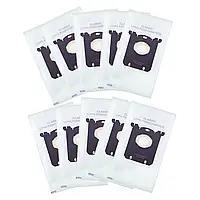 Набор пылесборников мешков s-bag для пылесосов Philips Classic Long Performance (10шт)