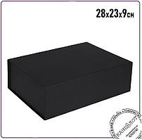 Коробка подарункова Present, 28 х 23 х 9 см, чорний (1900-08)