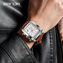 Чоловічий годинник Sanda Matrix, фото 6