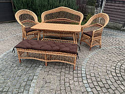 Набір плетених меблів"Великий"