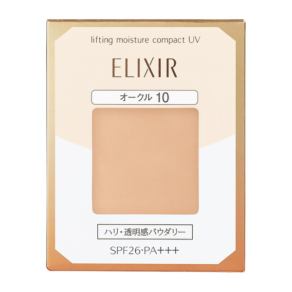 Shiseido Elixir Superieur Lifting Moisture Compact UV SPF26/PA+++ блок компактної пудри #10 Pink Ochre, 9.2 г