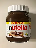 Шоколадно-горіхова паста Nutella 500гр + 50 Німечина