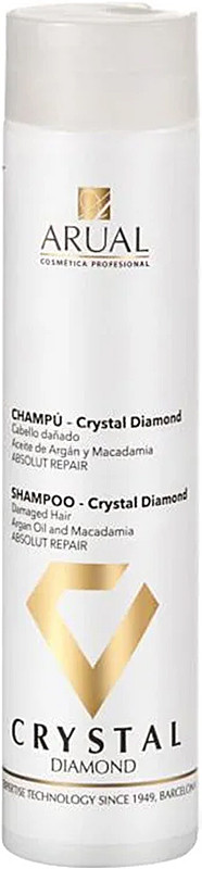 Шампунь відновлювальний для пошкодженого волосся Crystal Diamond Arual, 250 мл, фото 1