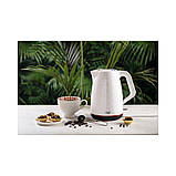 Електрочайник Adler AD 1277 пластиковий , білий , 1,7 літра Польща, фото 6