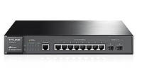 TP-Link L-SG3210 8x1GE, 2xGE/SFP, L2, JetStream Baumarpro - Твой Выбор