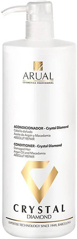Кондиціонер відновлювальний для пошкодженого волосся Crystal Diamond Arual, 1000 мл, фото 1