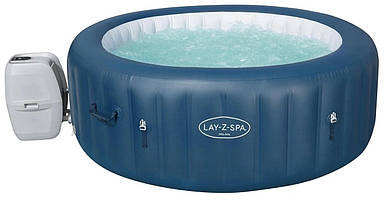 Надувної джакузі Bestway 60029 Lay-Z-Spa 196х71 см аеромасажний басейн СПА для дому 6 місний
