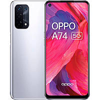 Смартфон Oppo A74 5G 6/128GB Space Silver [83153]