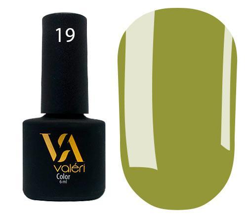 Гель-лак valeri №019 (оливка, емаль), 6 мл