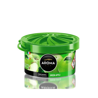 Ароматизатор для автомобіля Aroma Car Organic — Green Apple (921014)