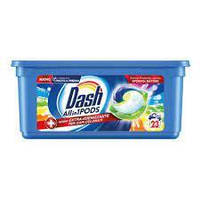 Капсули Dash для прання кольорових речей ефективні від плям 23шт