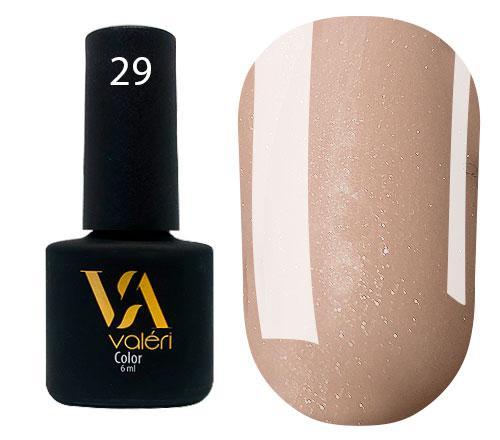 Гель-лак valeri №029 (кава з молоком, мікроблиск), 6 мл