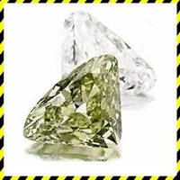 Зелений Діамант 0,46 карат натуральний, коло 4,91 мм. Сертифікат!