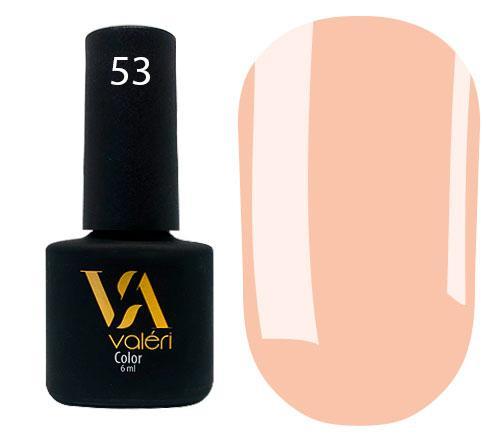 Гель-лак valeri №053 (приглушений помаранчевий, емаль), 6 мл