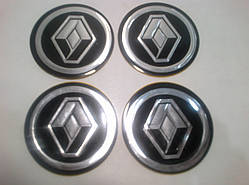 Наклейка на ковпачок диска Renault 60 мм