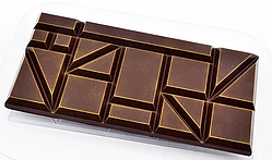 Форма пластикова Шоколад "Урок геометрії"   Пластикова форма для шоколаду Улюбленому Вчителю