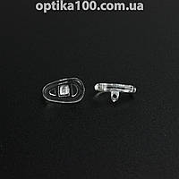 Носоупоры силиконовые для очков (под винт). Маленький (высота 12 мм)