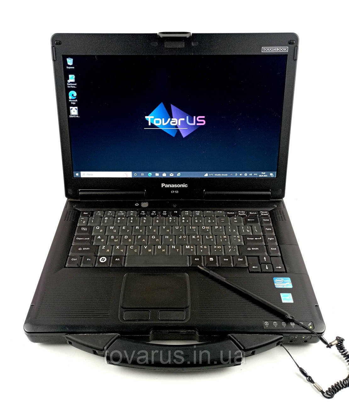 Захищений ноутбук Panasonic Toughbook CF-53 MK3 (i5-3340M) сенсорний