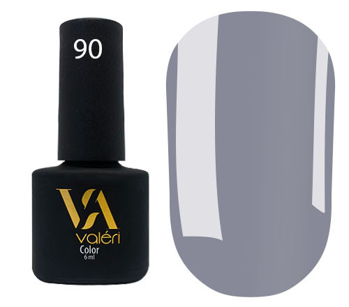 Гель-лак valeri №090 (бузковий, емаль), 6 мл