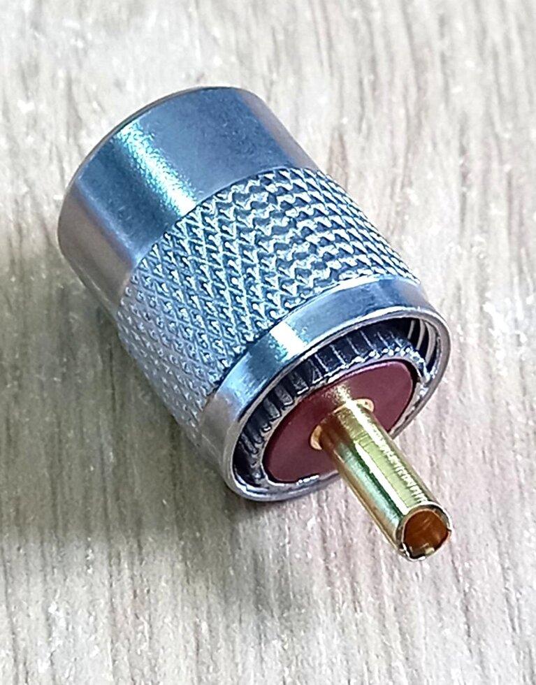 Купить Разъем UHF-male (PL259, SO-239) под кабель RG-213, Twist-On ...