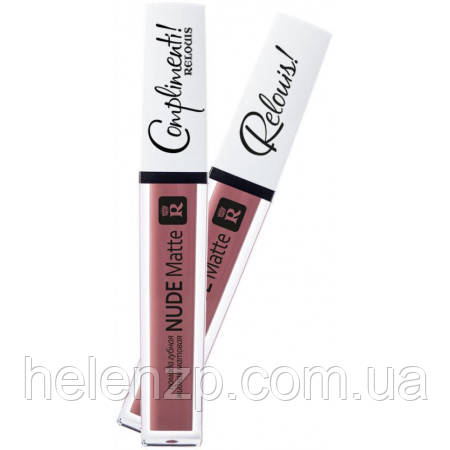 Рідка помада Complimenti Relouis Nude Matte No13 (ID#1839598418), ціна ...