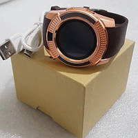 Розумні смарт-годинник Smart Watch V8. FS-106 Колір: коричневый