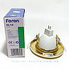 Вбудований світильник Feron DL10 GD MR16 GU5.3 (метал) Ø80мм точковий золото, фото 2