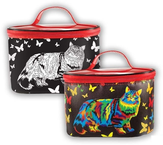 Косметичка-раскраска My Color Case Кот (COC-01-03 Danko Toys)