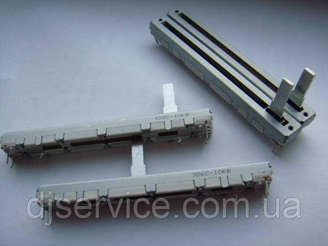 Фейдер 75mm ALPS mono B10K для Avolites Pearl 2000 пiтч для HERCULES DJ Console 4-MX 4 MIX, фото 1