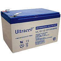 Акумулятор для ДБЖ AGM Ultracell 12 V 12 AH UL12-12