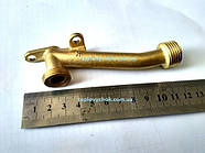 Трубка подачі води для китайських колонок гнута