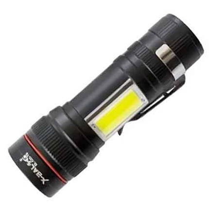 Ліхтар BL-520-T6+COB, Li-Ion акум., ЗП microUSB, zoom, Box, фото 1