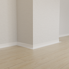 Мініплінтус МПА-217, серія «Тінлайн», 2600мм, білий, фото 5