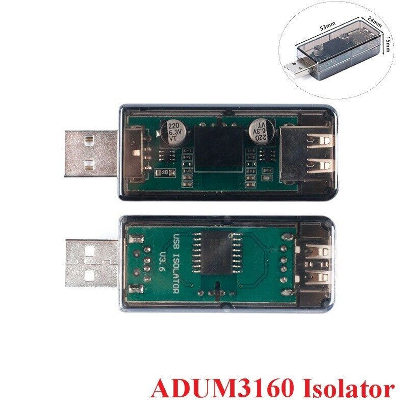 Usb изолятор ADUM3160 ADUM4160 с гальванической развязкой 1500В (2857) - фото 1 - id-p1839703601