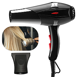 Фен для волосся Mozer MZ-5932, 5000 Вт / Професійний фен для укладання волосся з однією насадкою