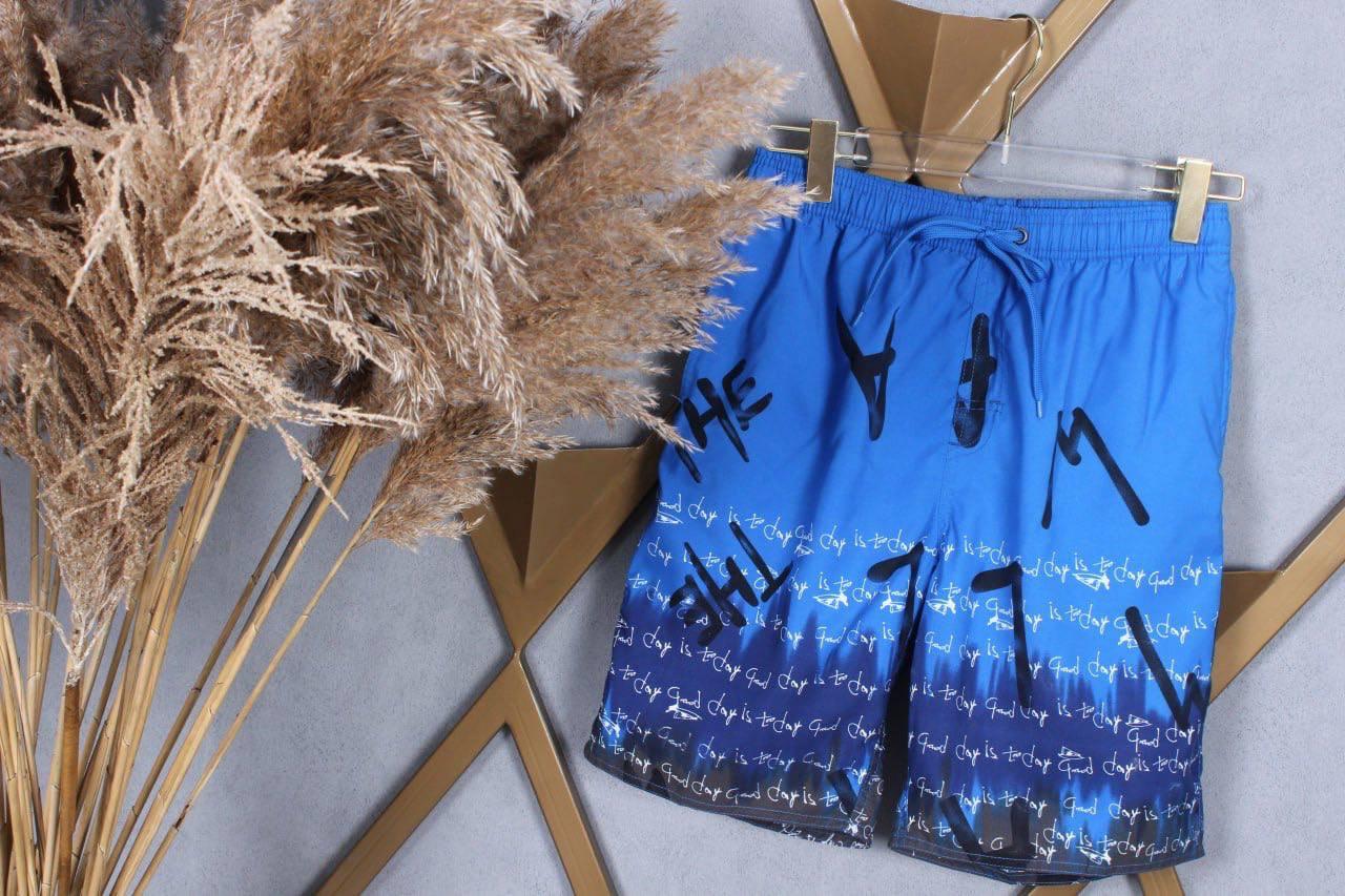 Фабричні шорти для чоловіків із Китаю: нова колекція Sofia D-2395 Синій 3XL, фото 1