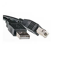 Кабель PowerPlant USB 2.0 AM — BM, 5 м, One ferrite