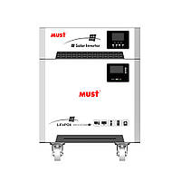 Система зберігання електроенергії MUST НВР18-3024 НМ MPPT LiFePО4 (АКБ з інвертором)