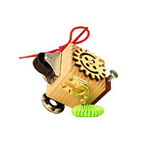 Развивающая игрушка Бизикуб Дорожный Temple Group 5х5х5 см, TG200139