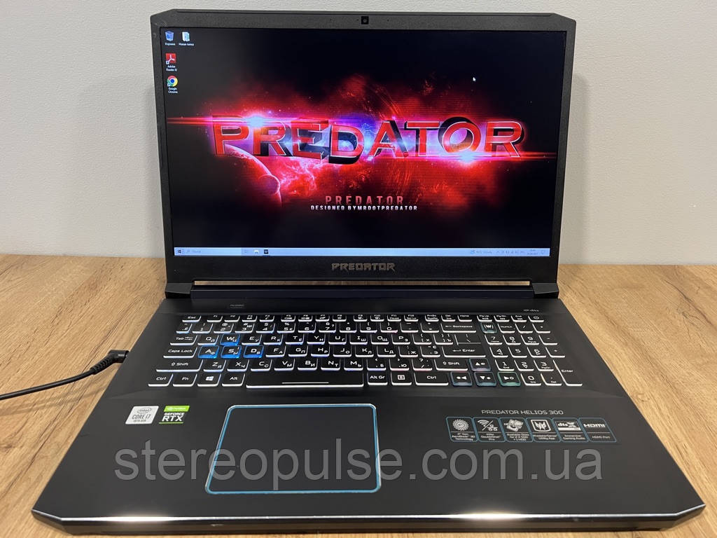 Ігровий ноутбук Acer Predator Helios 300(N18I3): i7-10750H/RTX2060 (6Gb)/16Gb DDR4/512Gb SSD
